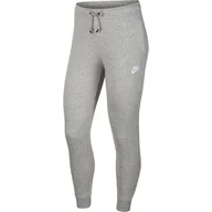 Spodnie damskie - Spodnie damskie Nike W Essential Pant Reg Fleece szare BV4095 063-XXL - miniaturka - grafika 1