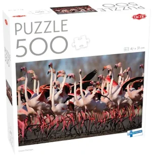 Puzzle 500 Duże flamingi - Tactic - Puzzle - miniaturka - grafika 1