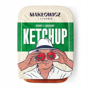 Makłowicz i Synowie Ketchup łagodny 120 g - Ketchup - miniaturka - grafika 1