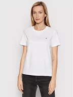 Koszulki i topy damskie - Calvin Klein T-Shirt K20K202132 Biały Regular Fit - miniaturka - grafika 1