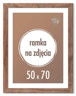 Ramki na zdjęcia - RAMKA NA ZDJĘCIA 50x70 cm B2 ramki drewniane wenge - miniaturka - grafika 1