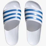 Klapki i japonki męskie - Klapki Adidas Damskie Męskie Białe Na Basen Plażę HP6295 - miniaturka - grafika 1