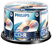 Nośniki danych - Philips CD-R 700MB 52x Szpula*50 (CR7D5NB50/00) - miniaturka - grafika 1