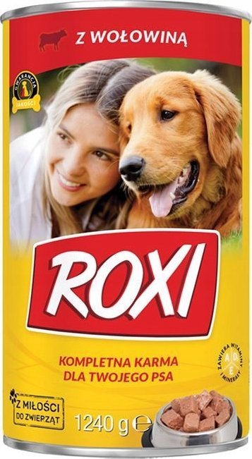 ROXI PUSZKA 12x1240g z WOŁOWINĄ
