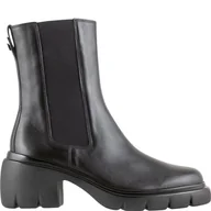 Botki damskie - HÖGL Damskie botki Ami, czarny, 38 EU - miniaturka - grafika 1