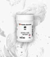 Dodatki do ciast w płynie, aromaty - Barwnik spożywczy w żelu Biały 35g - miniaturka - grafika 1