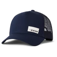 Czapki i chusty sportowe męskie - Męska czapka z daszkiem CCM Casual Navy - miniaturka - grafika 1
