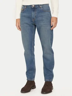 La Martina Jeansy ZMT014 DM106 Granatowy Regular Fit - Spodnie męskie - miniaturka - grafika 1