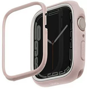 UNIQ etui Moduo Apple Watch Series 4/5/6/7/8/SE 40/41mm różowy-biały/blush-white - Akcesoria do smartwatchy - miniaturka - grafika 1
