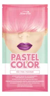 Farby do włosów i szampony koloryzujące - Joanna Pastel Color Szampon koloryzujący do włosów Róż 35g - miniaturka - grafika 1
