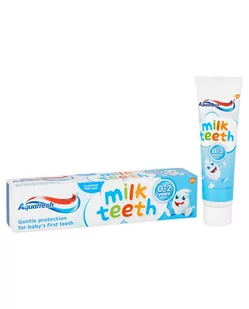 Aquafresh Milk Teeth 0-2 lat Pasta do Zębów 50 ml - Kosmetyki kąpielowe dla dzieci - miniaturka - grafika 1