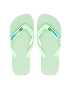 Klapki i japonki damskie - Havaianas Japonki 4110850.6617 Zielony - miniaturka - grafika 1
