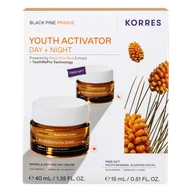 Zestawy kosmetyków damskich - Korres Black Pine Primus Krem na dzień 40ml + Krem na noc 15ml - miniaturka - grafika 1