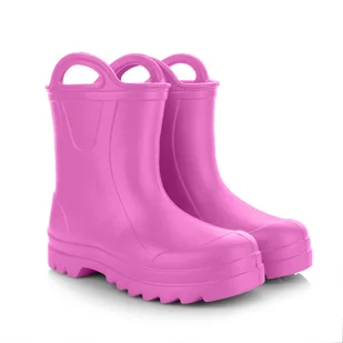 Kalosze dziecięce 3Kamido GoSplash różowe r. 25/26, lekkie, wygodne - Buty dla dziewczynek - miniaturka - grafika 1
