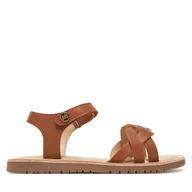 Buty dla dziewczynek - Sandały Gioseppo Rowley 75332-P Brązowy - miniaturka - grafika 1