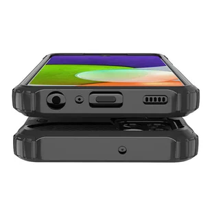 Hybrid Armor pancerne hybrydowe etui pokrowiec Samsung Galaxy A22 4G czarny - Etui i futerały do telefonów - miniaturka - grafika 8