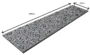 Stopnica granitowa Dark Grey New G654 płomieniowana 180x33x2 - Kostki brukowe i krawężniki - miniaturka - grafika 1