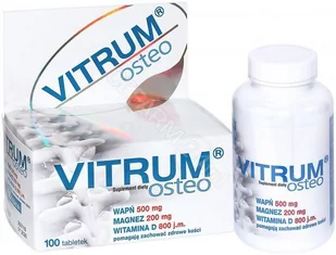 Unipharm Vitrum Osteo 100 tabletek 8838712 - Stawy, mięśnie, kości - miniaturka - grafika 1