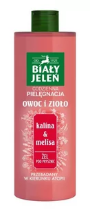 Pollena Owoc i Zioło Żel pod prysznic Kalina i melisa 400ml - Żele pod prysznic dla mężczyzn - miniaturka - grafika 1