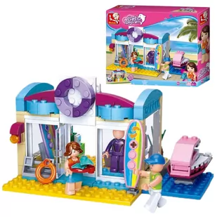 Sluban Girl's Dream Klocki Sklep Dla Surferów G096068 B0603 - Klocki - miniaturka - grafika 1