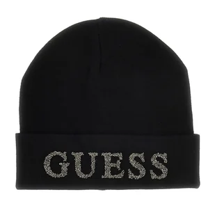 Damska Czapka zimowa GUESS BEANIE AW5398POL01-BLA – Czarny - Czapki damskie - miniaturka - grafika 1