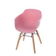 Krzesełka i taborety dla dzieci - Yellow Tipi, Monte, Krzesełko dziecięce, Candy pink, 40x40x58  cm - miniaturka - grafika 1