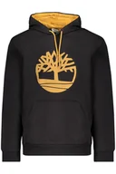 Bluzy męskie - CZARNA BLUZA MĘSKA Z ZAMKIEM TIMBERLAND - Timberland - miniaturka - grafika 1