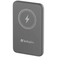 Powerbanki - Verbatim Powerbank indukcyjny `n` Go 15W10000mAh Wireless Magnetic szary/grey 32249 - miniaturka - grafika 1