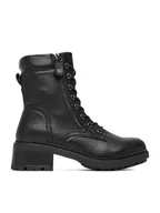 Botki damskie - Clara Barson Trzewiki CEO-WS6396-05 Czarny - miniaturka - grafika 1