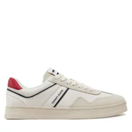 Sneakersy męskie - Sneakersy Tommy Jeans Tjm Leather Retro Cupsole EM0EM01414 Kolorowy - miniaturka - grafika 1