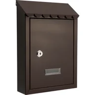 Skrzynki na listy - Skrzynka na listy TASOS brąz - miniaturka - grafika 1
