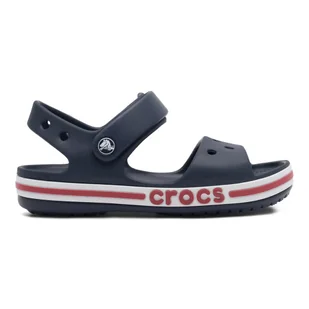 Sandały Crocs BAYABAND SANDAL K 205400-4CC - Buty dla dziewczynek - miniaturka - grafika 1
