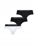 Majtki męskie - ARMANI EXCHANGE Majtki Slipy 3-Pack r XL - miniaturka - grafika 1