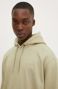 Vans bluza męska kolor zielony z kapturem gładka VN000HNUD3Z1 - Bluzy męskie - miniaturka - grafika 1