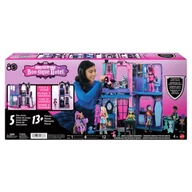 Lalki dla dziewczynek - Domek dla lalek MONSTER HIGH Boo-Tique Nawiedzony hotel JBF16 - miniaturka - grafika 1