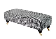 Ławki do przedpokoju - Kufer tapicerowany skrzynia QM-7 105cm EMRAWOOD Fendy 01 - miniaturka - grafika 1
