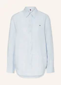 Koszule damskie - Tommy Hilfiger Koszula Z Lnu blau - TOMMY HILFIGER - miniaturka - grafika 1