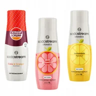 Syropy i koncentraty owocowe - Zestaw 3 koncentratów Sodastream Schwip Schwap + GrapeFruit + Lemonade - miniaturka - grafika 1
