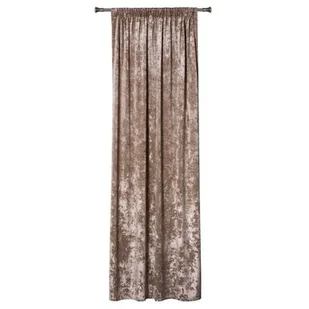 Zasłona na taśmie FROSTY 140 x 260cm, cappuccino - Zasłony - miniaturka - grafika 1