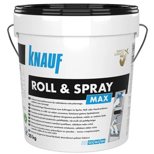 Gotowa masa szpachlowa Roll&Spray Max 20 kg - Gipsy i gładzie gipsowe - miniaturka - grafika 1