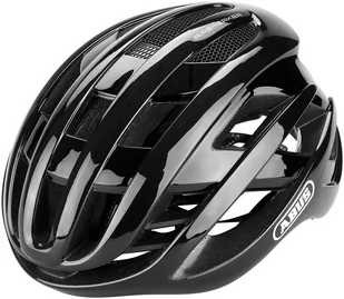 Abus AirBreaker Kask rowerowy, shiny black M | 52-58cm 2021 Kaski szosowe 40276 - Kaski rowerowe - miniaturka - grafika 1