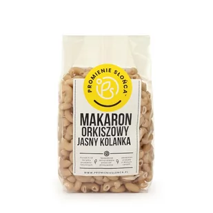 Promienie Słońca Makaron Orkiszowy 400 g Jasny Kolanka - Makaron - miniaturka - grafika 1