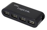 Huby USB - LogiLink HUB USB UA0085 4 porty USB, aktywny, czarny AKLKUBH00120 [1367960] - miniaturka - grafika 1