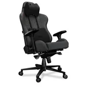 Fotele gamingowe - Fotel YUMISU 2050 Ciemnoszaro-czerwony - miniaturka - grafika 1