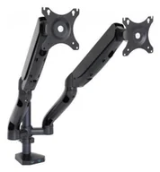 Uchwyty do monitorów - Uchwyt biurkowy gazowy do 2 monitorów LED/LCD 10-32" L-18GD ART 9KG 2xUSB3.0 |   - miniaturka - grafika 1