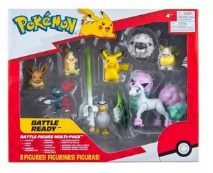 POKEMON Pokemon Figurki Bitewne Zestaw Yamper Wooloo Pikachu Toxel 0185 0000046300 - Figurki dla dzieci - miniaturka - grafika 1