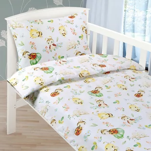 Bellatex Bawełniana pościel do łóżeczka dla dzieci Beata Biedronka, 100 x 135 cm, 45 x 60 cm - Pościel dla dzieci - miniaturka - grafika 1