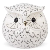 Wyposażenie pokoiku dziecięcego - SKARBONKA Figurka Sowa Ceramika 11,5x12,5 - miniaturka - grafika 1