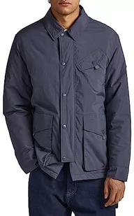 Pepe Jeans Kurtka męska Benedict, Szary (Thunder), XS - Kurtki męskie - miniaturka - grafika 1
