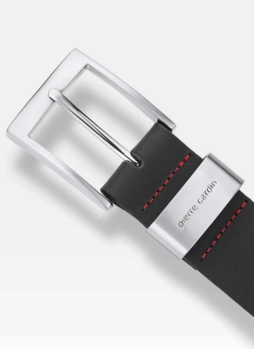 Skórzany Pasek Męski Pierre Cardin 70007 Super Jakość-110cm